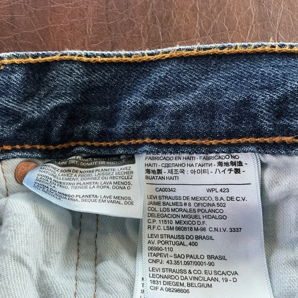 VTG Levis 501 Jeans Mens 32x32 Button‎ Fly Red Tab Mid-Wash Straight Leg Classic
